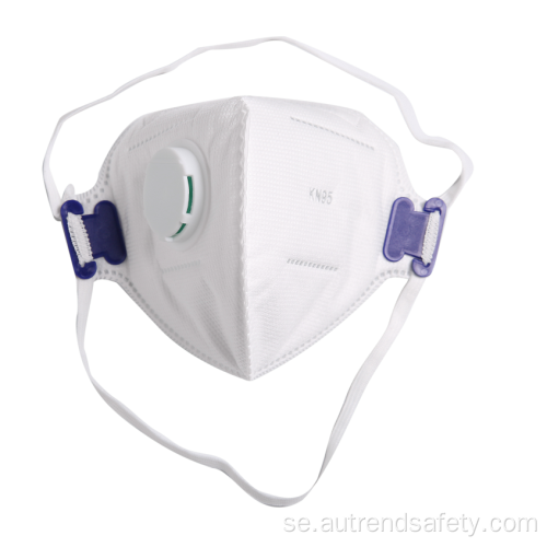 Bransch KN95 anpassad Damm respirator ansiktsmask Ventil munskydd